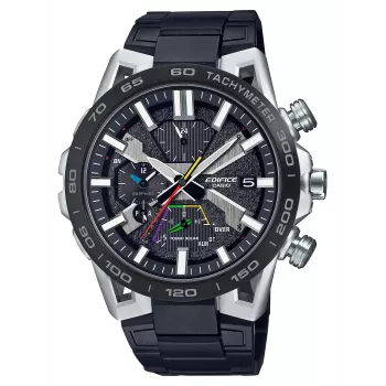 CASIO EQB-2000DC-1AER Edifice Bluetooth Tough Solar Zegarek męski 55.6mm Czarny