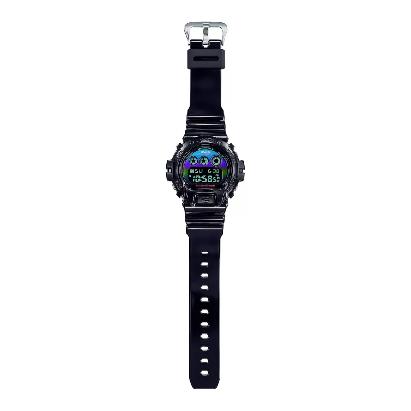 CASIO G-SHOCK DW6900RGB1ER Digital Watch 54mm Black Resin