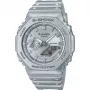 CASIO G-SHOCK GA-2100FF-8AER Analogowo-Cyfrowy Zegarek Kwarcowy 45,4 mm Przezroczysty Szary