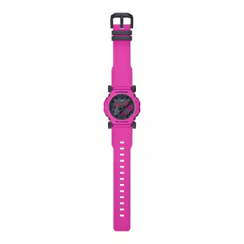 Zegarek CASIO G-Shock GA-2300-4AER Damski Analogowo-Cyfrowy, 42,1mm, Pomarańczowa Żywica