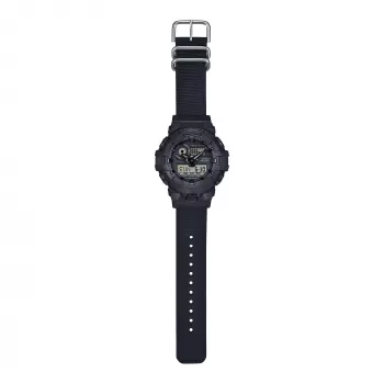 CASIO G-Shock GA700BCE-1AER Męski Zegarek Analogowo-Cyfrowy, 53,4 mm, Czarny
