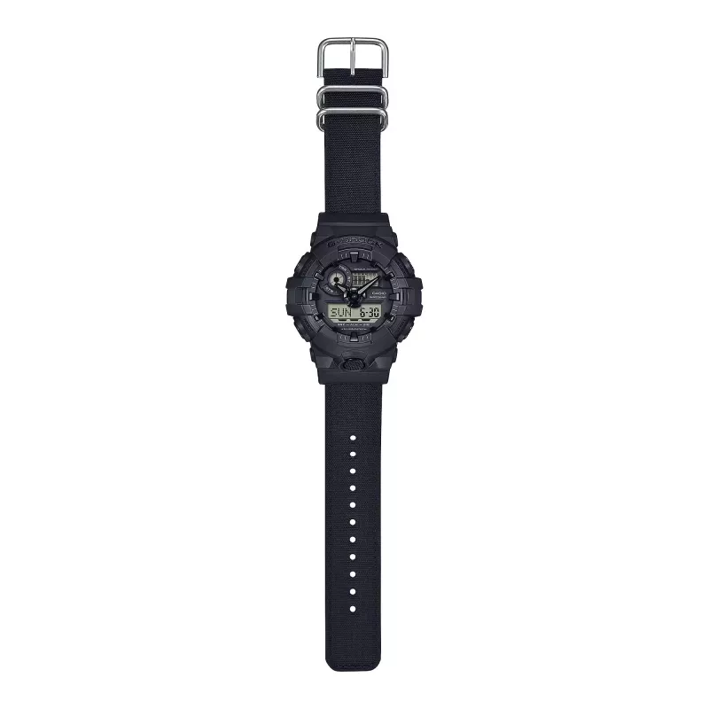 CASIO G-Shock GA700BCE-1AER Męski Zegarek Analogowo-Cyfrowy, 53,4 mm, Czarny