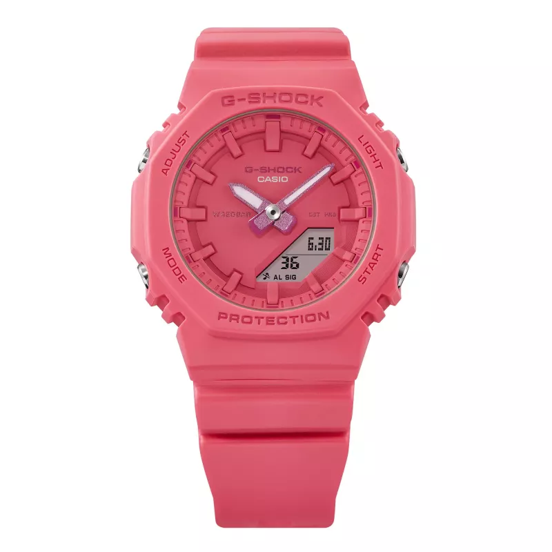Casio GMA-P2100-4AER G-Shock Zegarek Analogowo-Cyfrowy Koralowy Róż