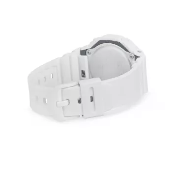CASIO GMA-S2100MD-7AE Zegarek damski analogowo-cyfrowy kwarcowy, 46,2 mm, biały pasek żywiczny