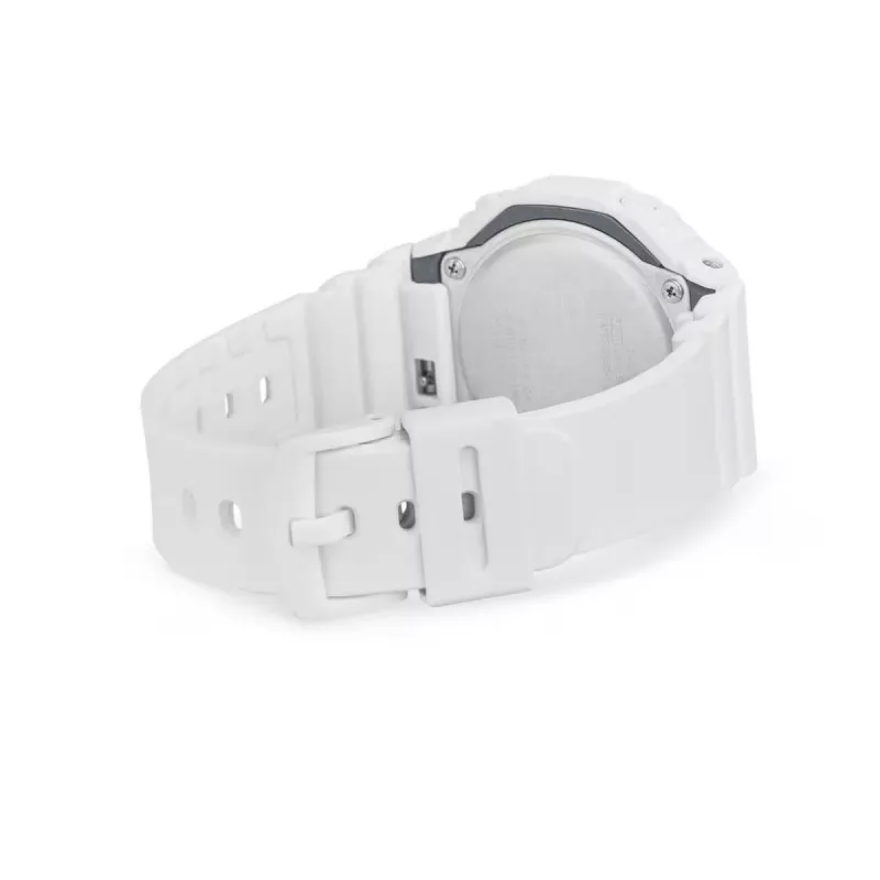 CASIO GMA-S2100MD-7AE Zegarek damski analogowo-cyfrowy kwarcowy, 46,2 mm, biały pasek żywiczny