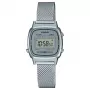 Zegarek cyfrowy damski CASIO LA670WEM-7DF srebrny 30,3 mm
