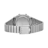 CASIO LA670WES-4AEF Zegarek cyfrowy damski - Różowo-złota tarcza, srebrna koperta i bransoleta, 24 mm