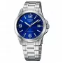 CASIO LTP-1215A-2A Damski Zegarek Analogowy Kwarcowy 28mm Niebieska Tarcza Stal Nierdzewna