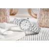CASIO LTP1302PD7A1V Unisex Analogowy Zegarek Kwarcowy, Srebrna Stal Nierdzewna, 34.5 x 30.2 x 8.7 mm