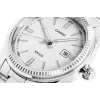 CASIO LTP1302PD7A1V Unisex Analogowy Zegarek Kwarcowy, Srebrna Stal Nierdzewna, 34.5 x 30.2 x 8.7 mm