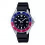 CASIO MDV-10-1A2VEF Męski Zegarek Analogowy Kwarcowy 38,5 mm Czarna Żywica