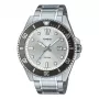 CASIO MDV107D7AVDF Męski zegarek nurkowy 44,2 mm Stal nierdzewna Biała tarcza