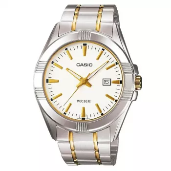 Zegarek męski CASIO Analog Quartz MTP-1308SG-7A Stal nierdzewna Dwukolorowy 43,5mm