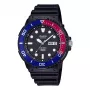 Zegarek męski CASIO MRW-230H-1E2 Analogowy Kwarcowy z Paskiem Żywicznym, Koperta 47,9 mm, Czarna Tarcza, Wodoodporność 100 m