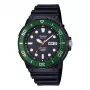 Zegarek męski CASIO MRW-230H-1E3 Analogowy Kwarcowy z Czarną Tarczą i Czarnym Paskiem Żywicznym, Koperta 47,9mm