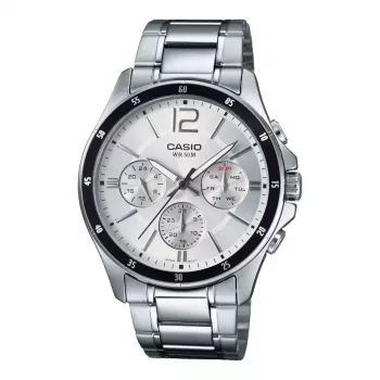 Zegarek męski CASIO MTP1374D7AVDF Analogowy Kwarcowy Stal nierdzewna 47mm