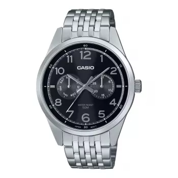 CASIO MTPE340D1AVDF Męski Zegarek Analogowy Kwarcowy 42mm Stal Nierdzewna