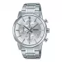 CASIO MTPE510D7AVDF Męski Zegarek Analogowy Kwarcowy 42mm Stal Nierdzewna Srebrna Tarcza