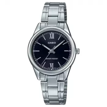 Zegarek CASIO Damski Analogowy Kwarcowy LTP-V005D-1B2 34mm Srebrny Stal Nierdzewna