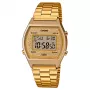 CASIO Zegarek cyfrowy damski B640WGG-9DF Różowo-złoty stal nierdzewna