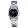 Zegarek analogowy CASIO LTP-V002D-1A dla kobiet, kwarcowy, 31 mm, stal nierdzewna