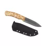 Nóż stały Casström No.10 SFK Curly Birch Sleipner Kydex