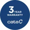 CATA GT-PLUS 75 X /M Okap kuchenny kominowy – stal nierdzewna, 645 m³/h, klasa energetyczna C, EcoLed, sterowanie mechaniczne
