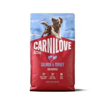 CAV CARNILOVE ACTIVE DOG SALMON&TURKEY PUPPIES 4kg