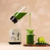 Cecotec Blender Power Black Titanium RetroGreen, 1200 W, 1.5 L Szklany Dzbanek, Zielony