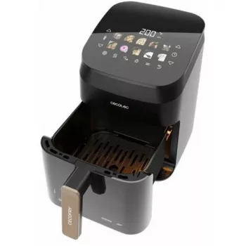 Cecotec Cecofry&Grill Smokin' 4500 Air Fryer z Grillem i Wędzarnią, 4.5 L, 1700 W, Czarny