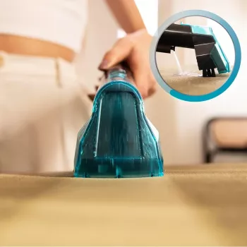 Cecotec Conga 3000 Carpet & Spot Clean Max Środek do czyszczenia tapicerki, 450 W, 10 kPa ssanie, 1,2 L zbiornik na czystą wodę