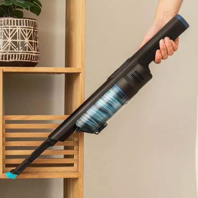 Cecotec Conga Rockstar Micro+ Animal Bezprzewodowy Odkurzacz Ręczny, 200 W, 16,8 V, 40 min Czas Pracy, Czarny