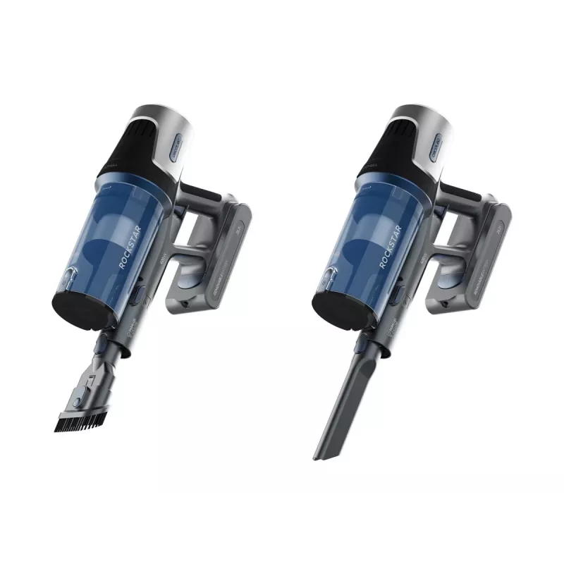 Cecotec Conga Rockstar P50 X-Treme Bezprzewodowy Odkurzacz Pionowy, 400 W, 33.6 V, 60 min pracy, Czarno-Niebieski