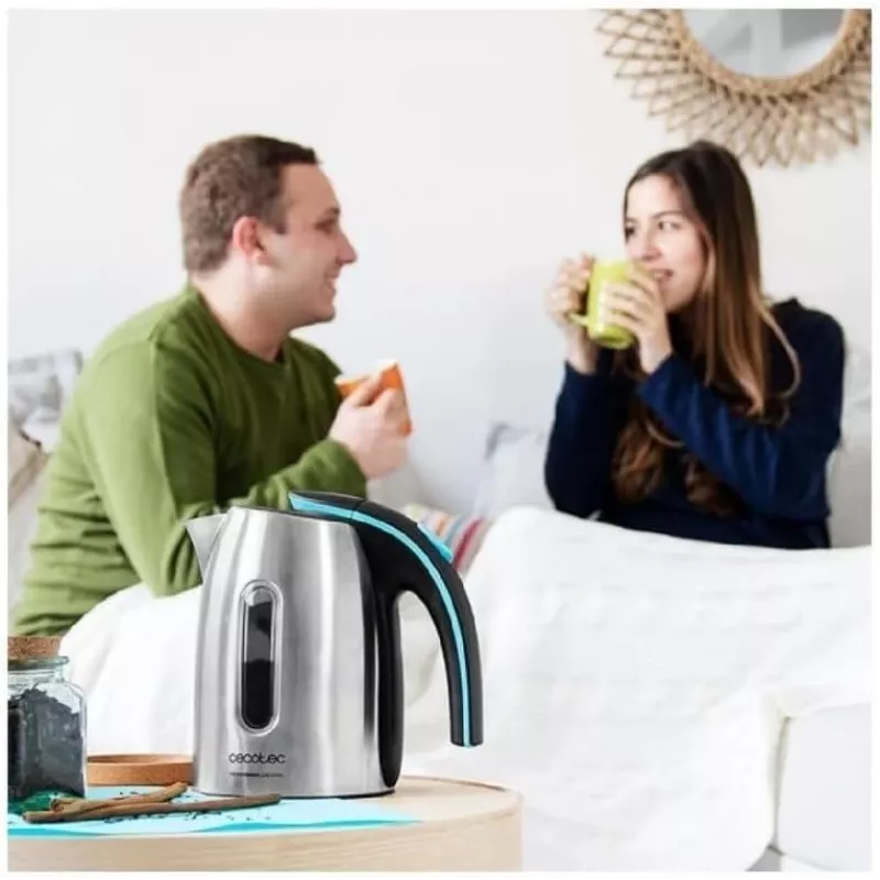 Czajnik elektryczny Cecotec ThermoSense 220 Steel 1630 W 1,2 L Stal nierdzewna 360° obrotowa podstawa