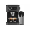 Ekspres do kawy Cecotec Power Espresso 20 Pro Latte, ciśnienie pompy 20 bar, wbudowany spieniacz do mleka, półautomatyczny, czarny, 1350 W