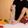 Cecotec Power Neutron 1100MAX Cream&Crush Blender Ręczny 1100W Regulowana Prędkość Turbo Siekacz Czarny/Srebrny