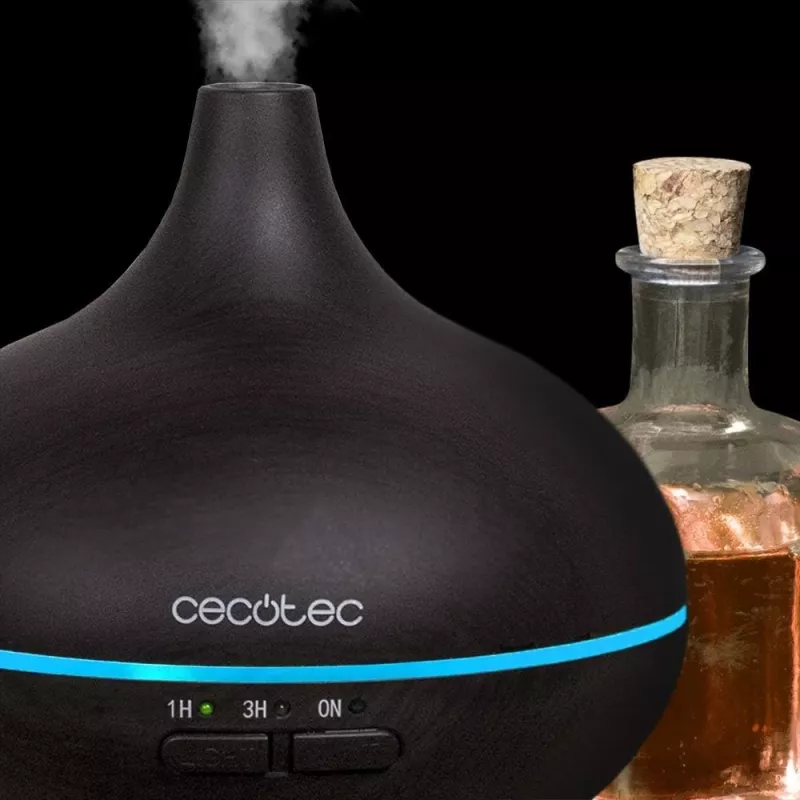 Cecotec Pure Aroma 150 Yin Ultradźwiękowy Dyfuzor Aromatu 7 W Czarny