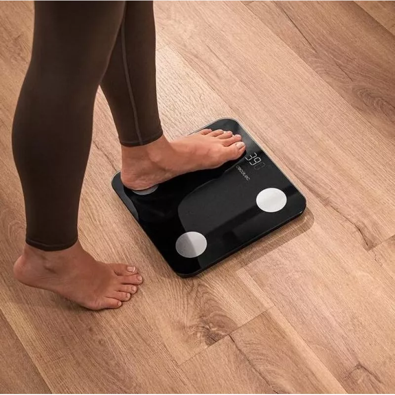 Cecotec Surface Precision Smart waga łazienkowa 180 kg Czarny