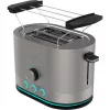 CECOTEC Toaster Shine&Toast Double (Stainless Steel, 850 W, 2 Slices)