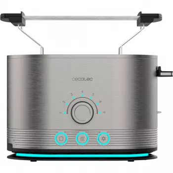 CECOTEC Toaster Shine&Toast Double (Stainless Steel, 850 W, 2 Slices)