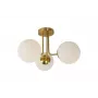 Lampa sufitowa RAILE 3XE27 Złota