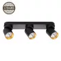 Lampa sufitowa Tunis 3xGU10 ML9937 Czarny/Złoty