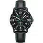 CERTINA DS Action Diver Automatic 42mm Czarna Tarcza Różowe Złoto PVD Stal & Skórzany Zegarek C034453360570