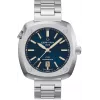 CERTINA DS Action Diver Automatyczny Zegarek Męski 43mm Niebieska Tarcza Stalowa Bransoleta Mesh Mediolańska C041407190410