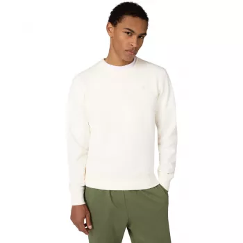 Champion Męska bluza z okrągłym dekoltem kremowa 220785 YS084 L