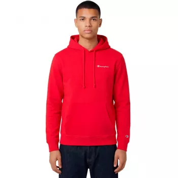 Champion Męska Bluza z Kapturem Czerwona 221791 RS067 L