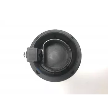 CHARGE AMPS Halo Uchwyt Typ 2 - Ścienny Prowadnik Kabla do Lampy, Matowe Czarne Metali