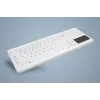 CHERRY Active Key MedicalKey AK-C7412 Wired USB Keyboard German QWERTZ Layout White Disinfectable IP68
