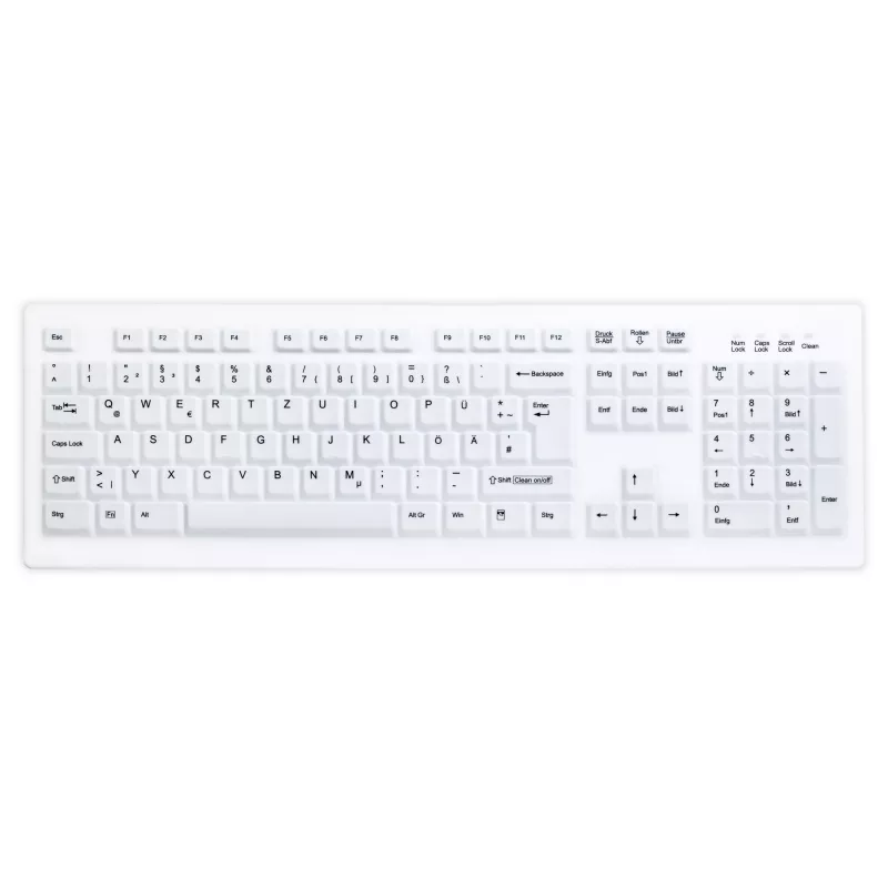 CHERRY Contour Active Key ClassicClean Keyboard Cover Transparent