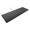 CHERRY Contour Design Active Key AK-C8112 Pełnowymiarowa Przewodowa Klawiatura USB, Przełącznik Nożycowy, Układ QWERTZ, Czarny